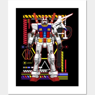 RX-78 Gundam Posters and Art